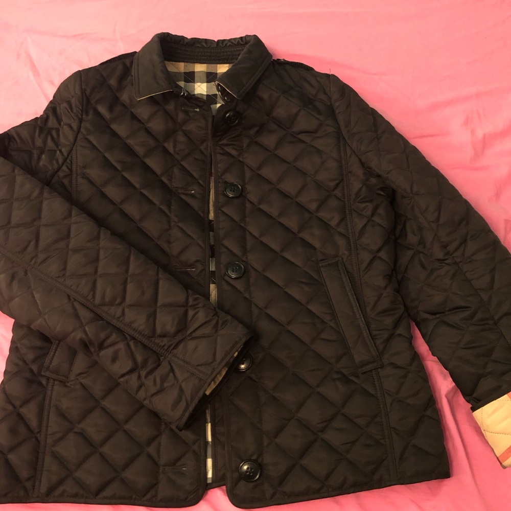 Burberry Girls Quilted Jacket